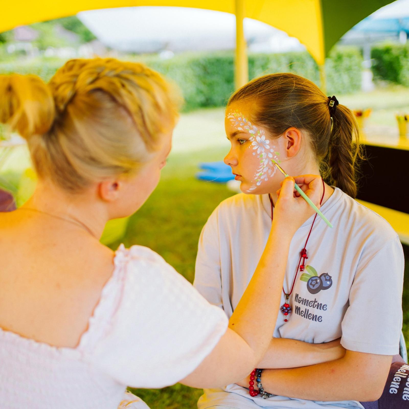 Kas ir sejas apgleznošana (akvagrims)?